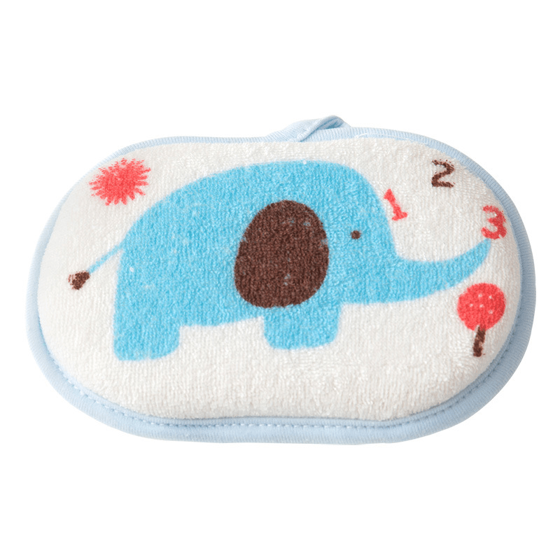 Kids Baby Cute Cotton Shower Bath Sponge