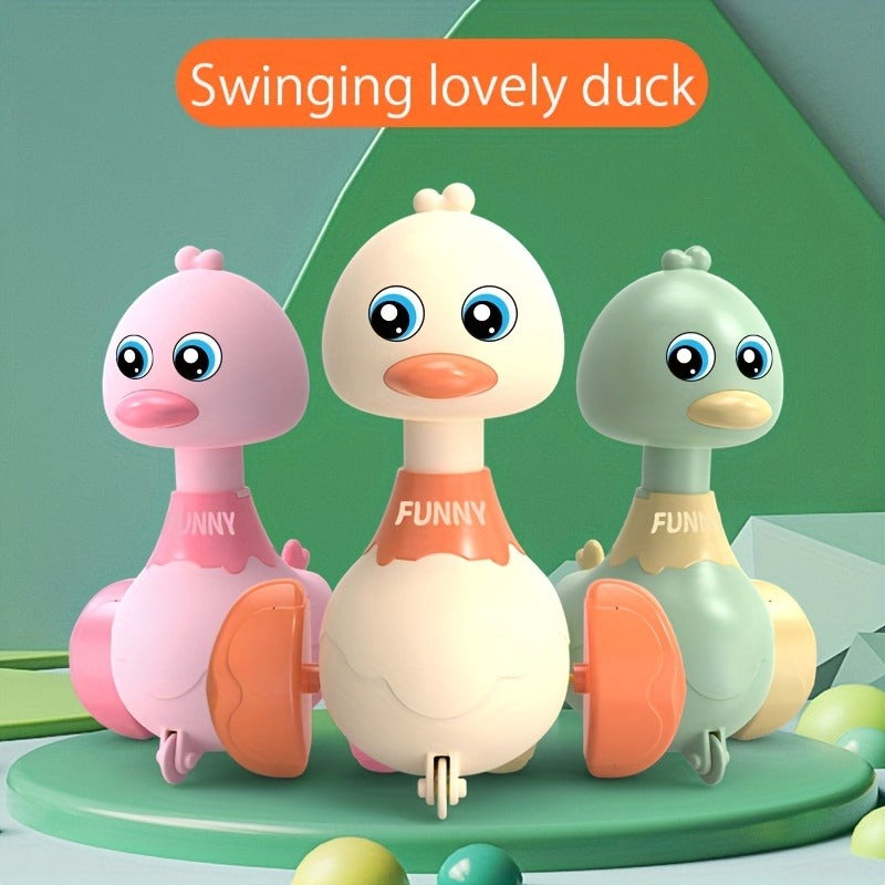 Children's Press Toy Cute Swing Duck