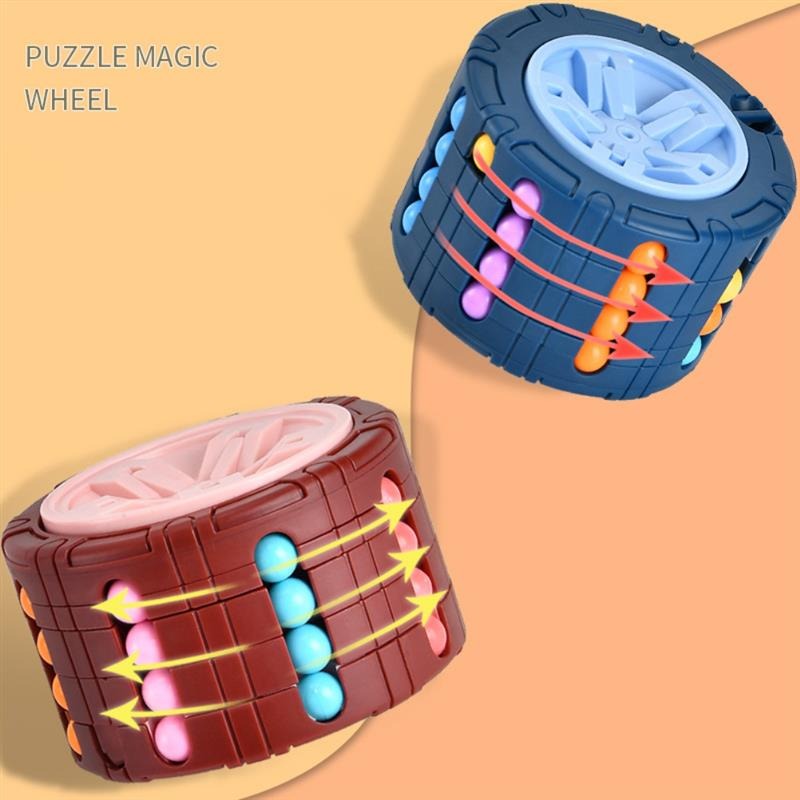 3D Cylinder Cube Toy Magical Bean