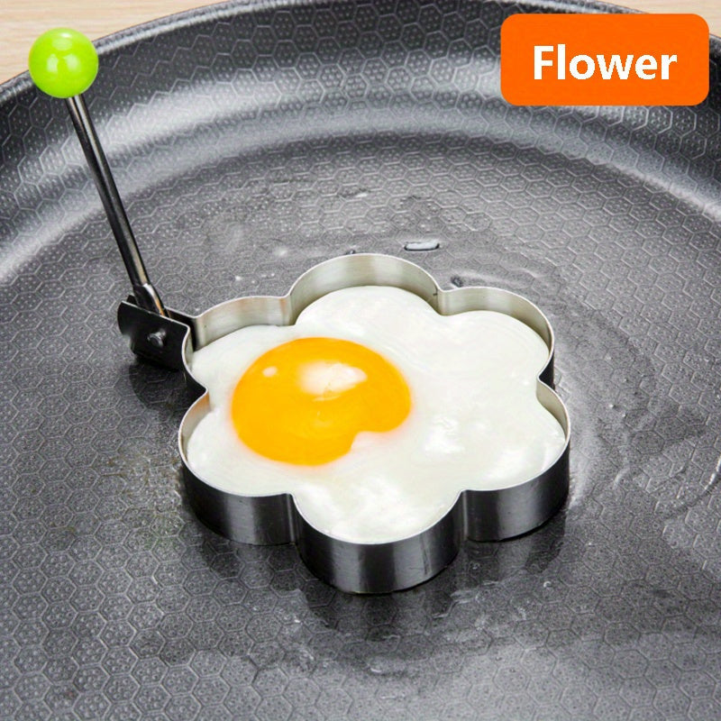 4pcs Stainless Steel Egg Mold Set