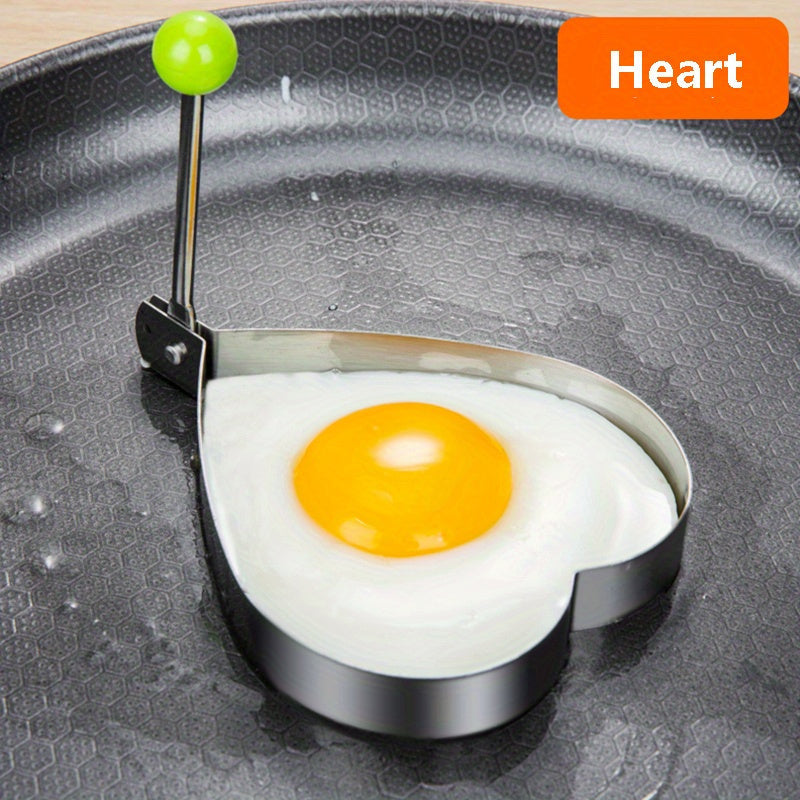 4pcs Stainless Steel Egg Mold Set