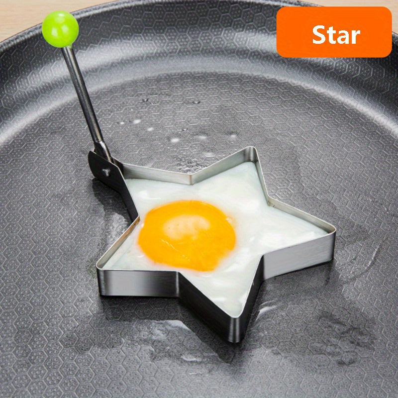 4pcs Stainless Steel Egg Mold Set