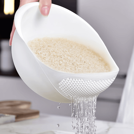 Versatile Rice Washing and Draining Basket