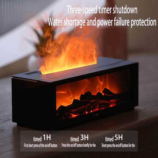 USB Powered Flame Fireplace Diffuser