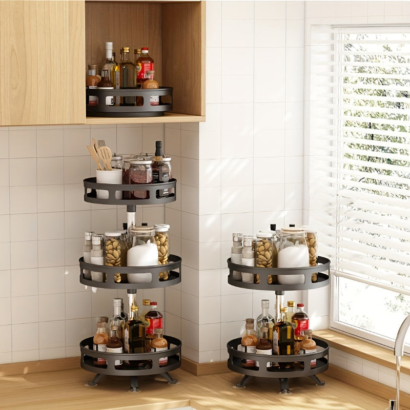 3-Tier Multipurpose Rotating Organizer