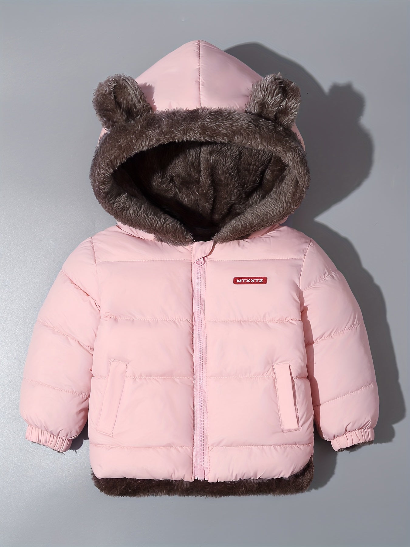 Boys Winter Hoodie With Cute Bear Ear