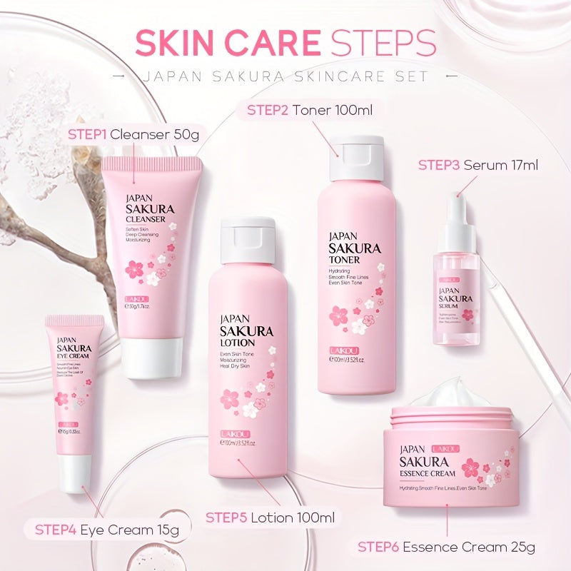 8PCS/Day & Night Skin Care  Set