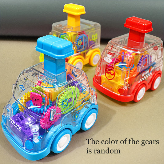 Press Small Car Boy Educational Toys