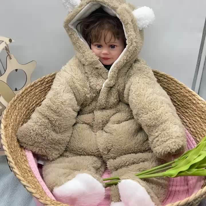 Cute newborn baby winter coats