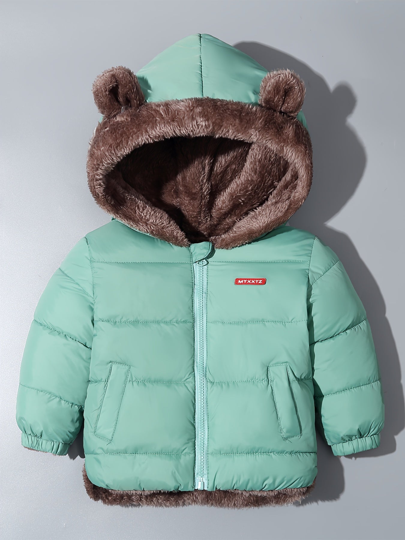 Boys Winter Hoodie With Cute Bear Ear