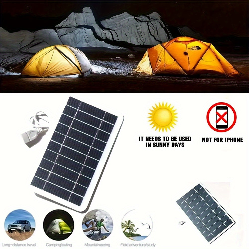 Compact 2W Solar Panel Charger