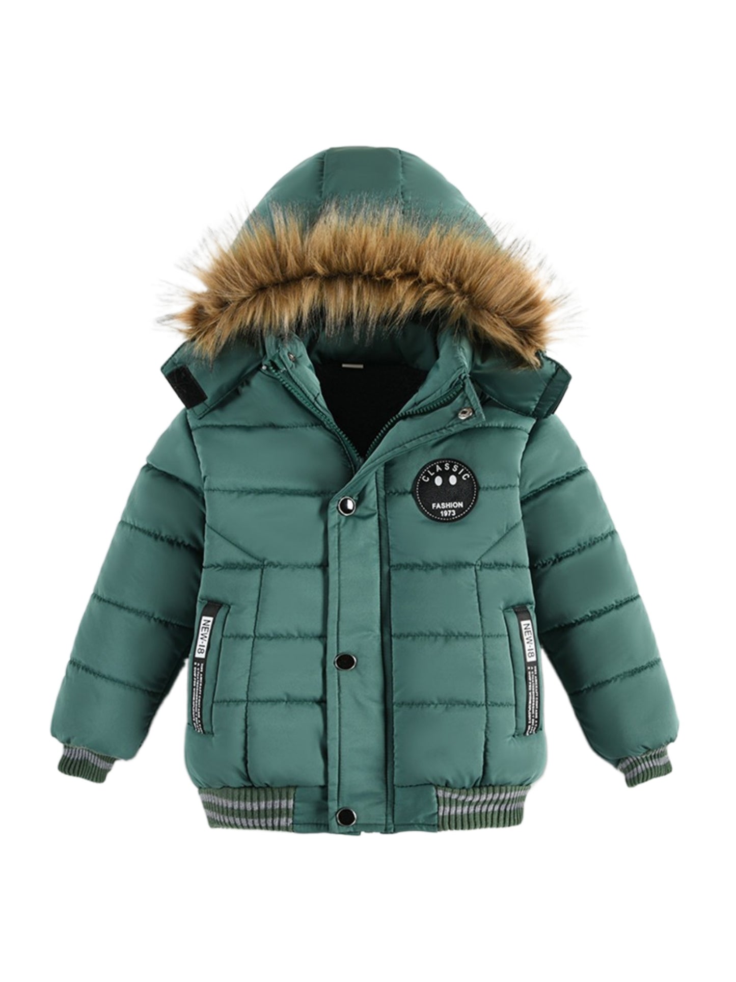 Boys Winter Hooded Coat