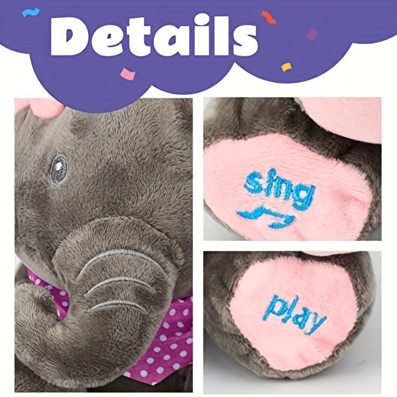 Interactive Singing Elephant Plush