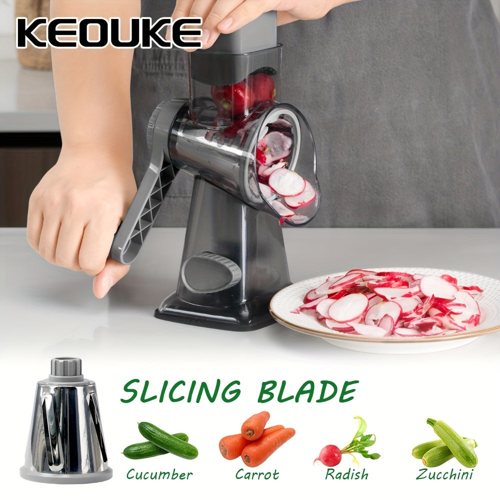 Manual Cheese Grater And Vegetable Slicer