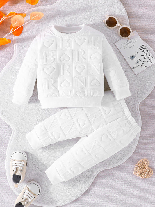  Baby Girls  Long Sleeve Top & Pants