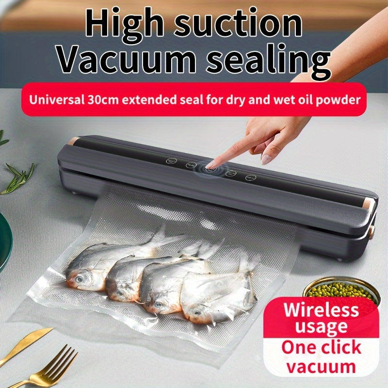 High-Suction Cordless Vacuum Sealer