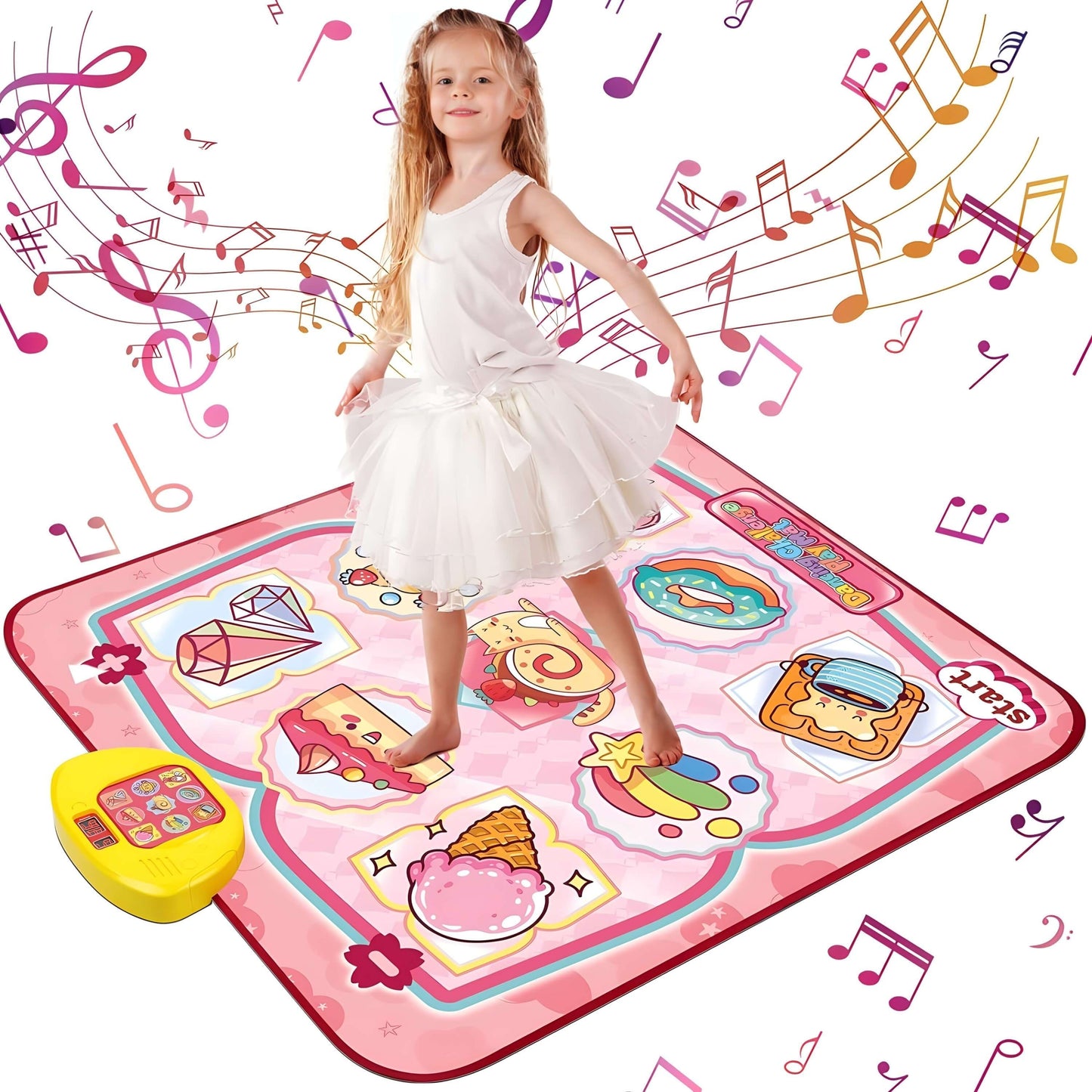 Kids Dance Mat Game with LED Scoreboard