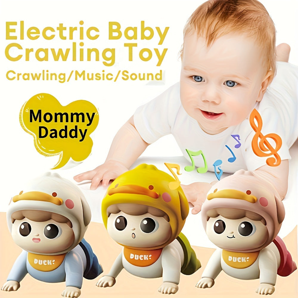 Musical Baby Crawling Toy with Light