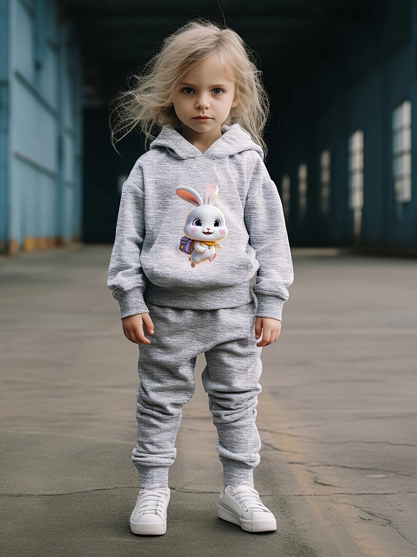 Girls Sweatshirt Sweatpants Set