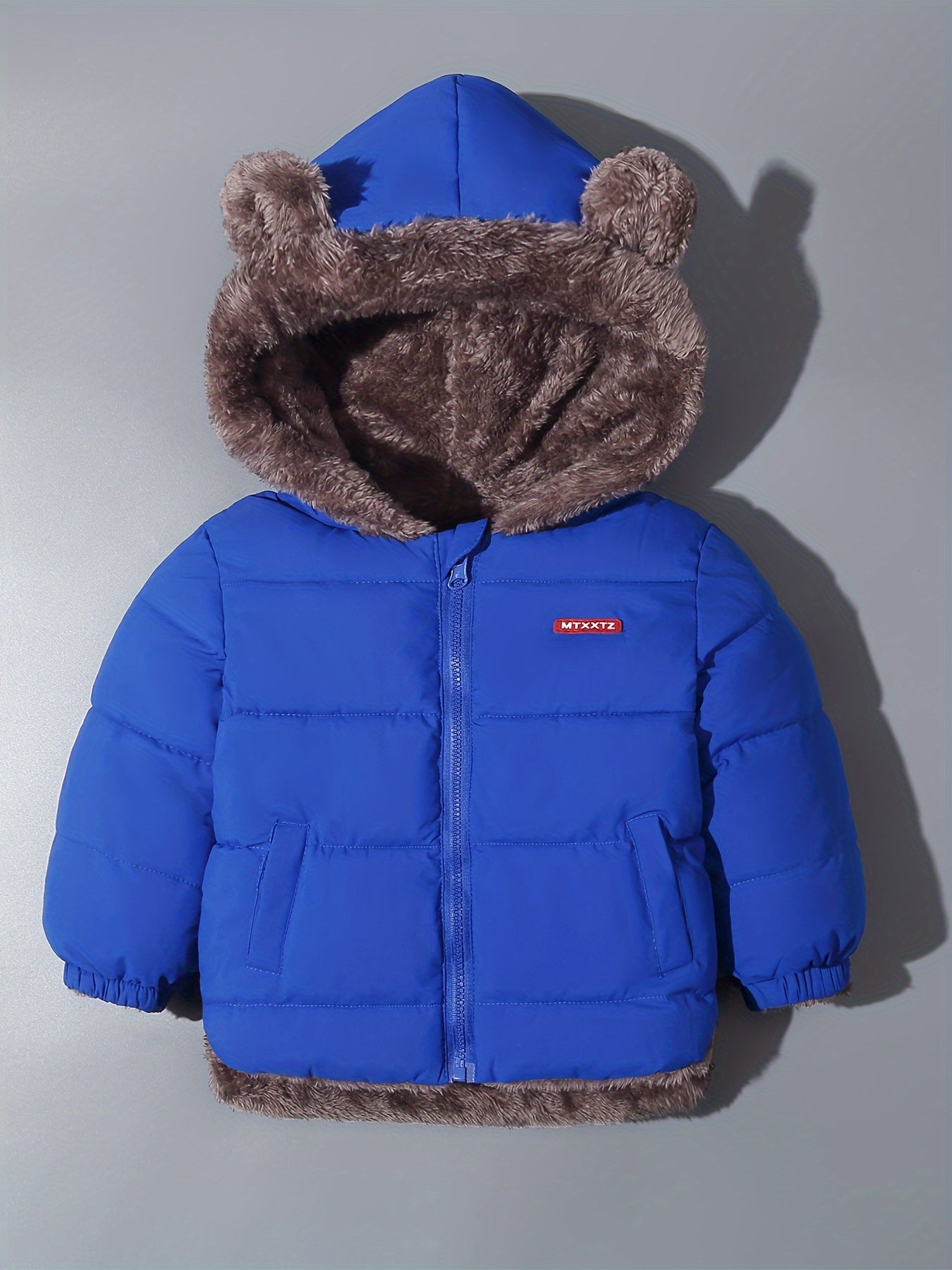 Boys Winter Hoodie With Cute Bear Ear