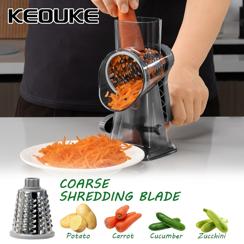 Manual Cheese Grater And Vegetable Slicer