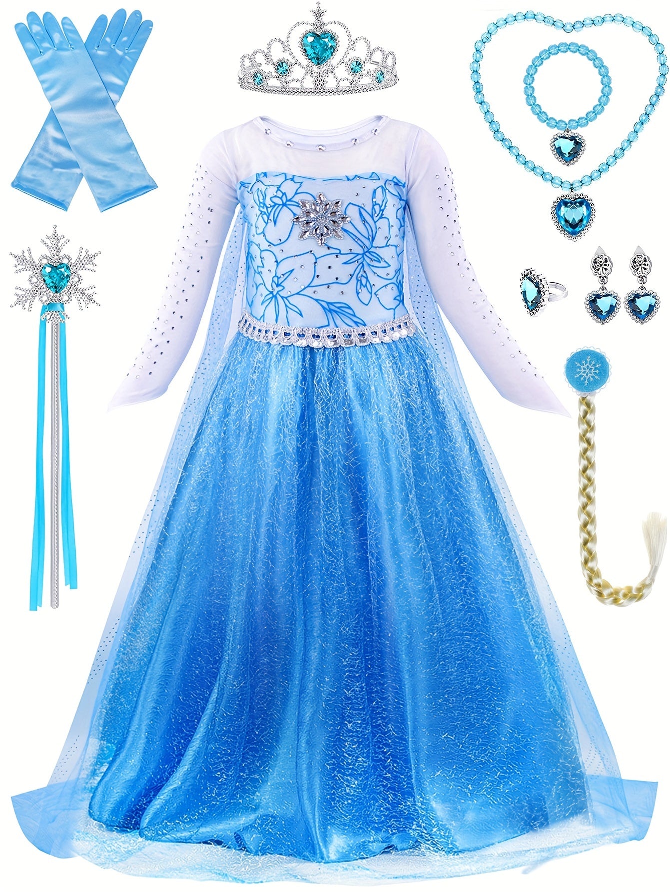 Queen Costume For Girl Elsa Dress