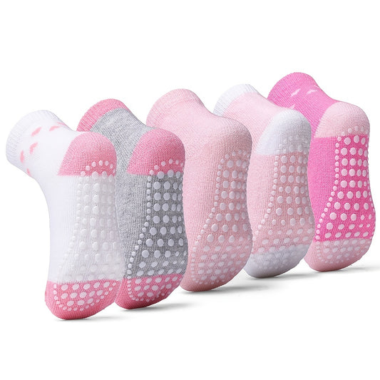 5pairs Baby Girls  Socks Cotton