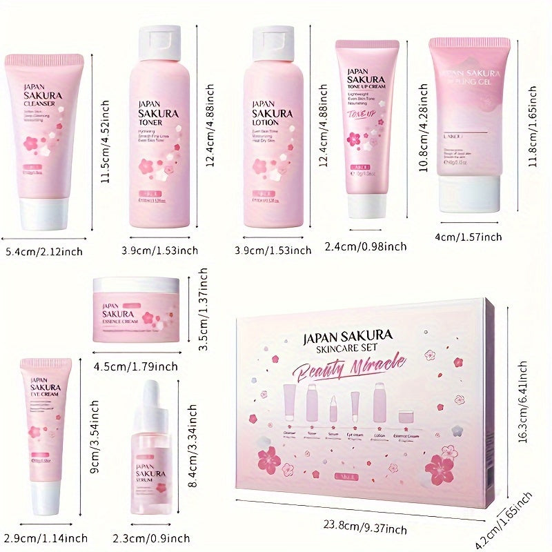 8PCS/Day & Night Skin Care  Set