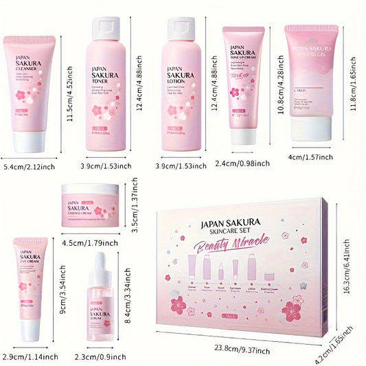 8PCS/Day & Night Skin Care  Set