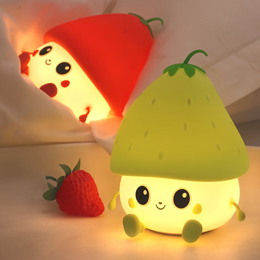 Fruit-Themed Modern LED Night Lamp