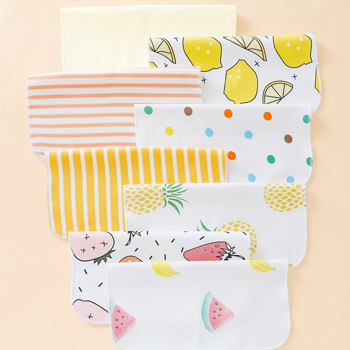 8pcs Feeding Towel Set