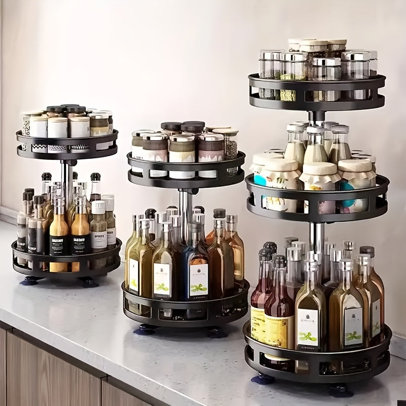 3-Tier Multipurpose Rotating Organizer