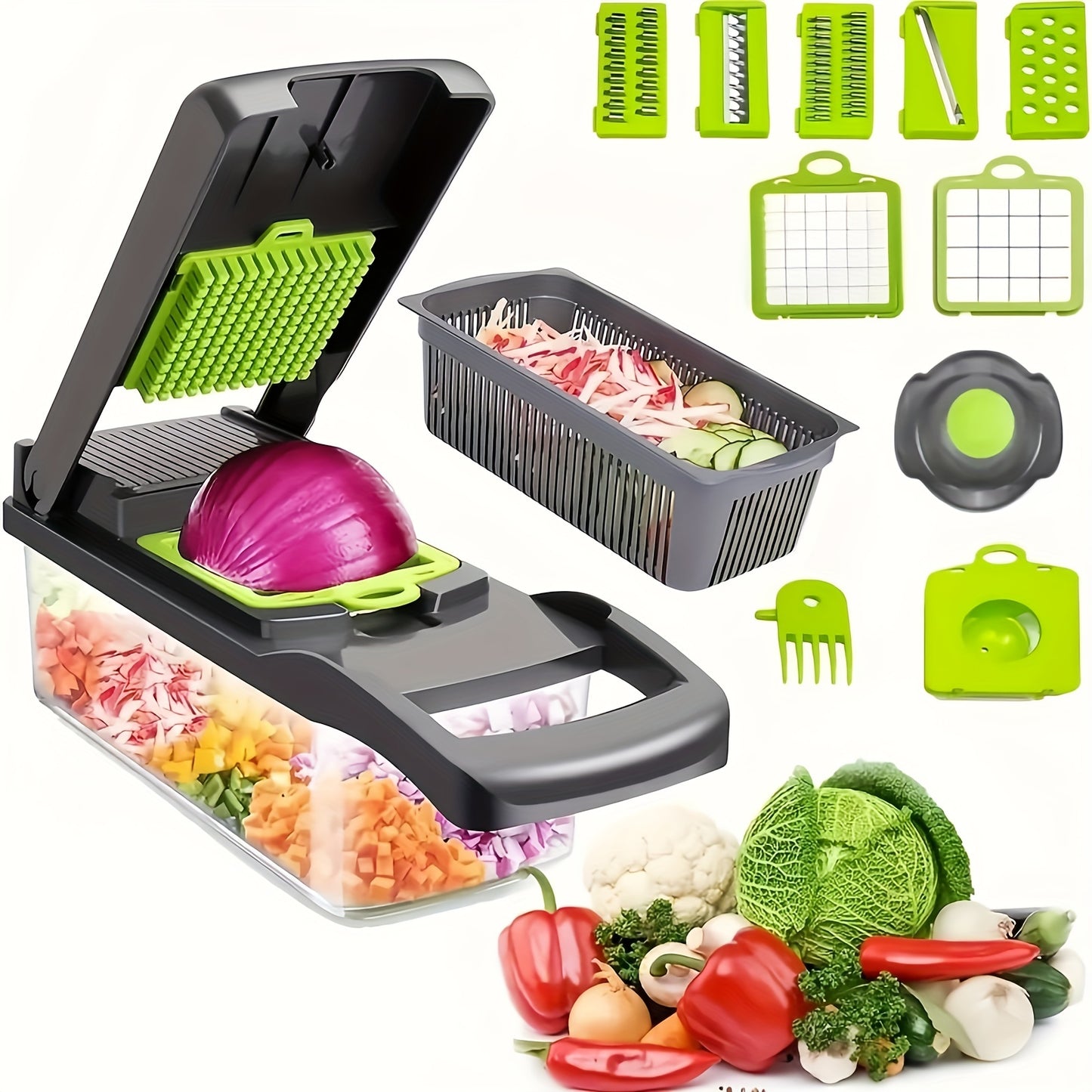 6/16pcs/Set, Vegetable Chopper