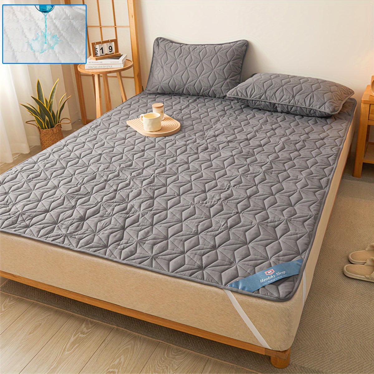 Waterproof Quilted Mattress Protector