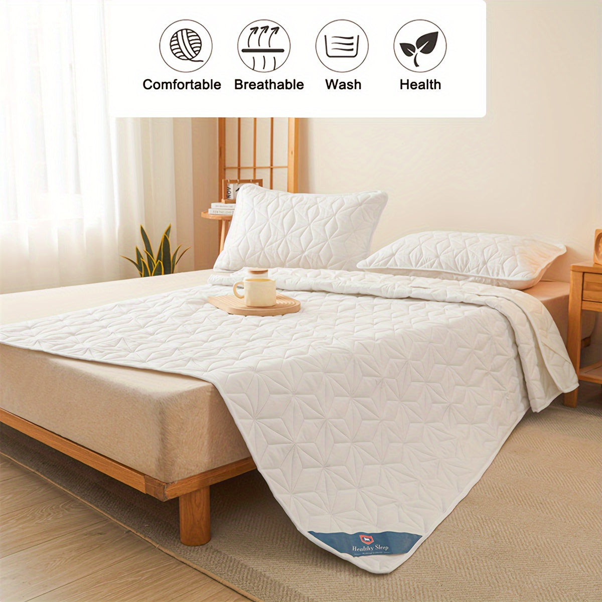 Waterproof Quilted Mattress Protector