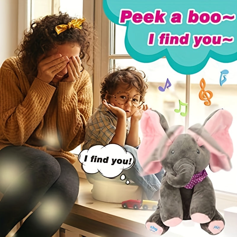 Interactive Singing Elephant Plush