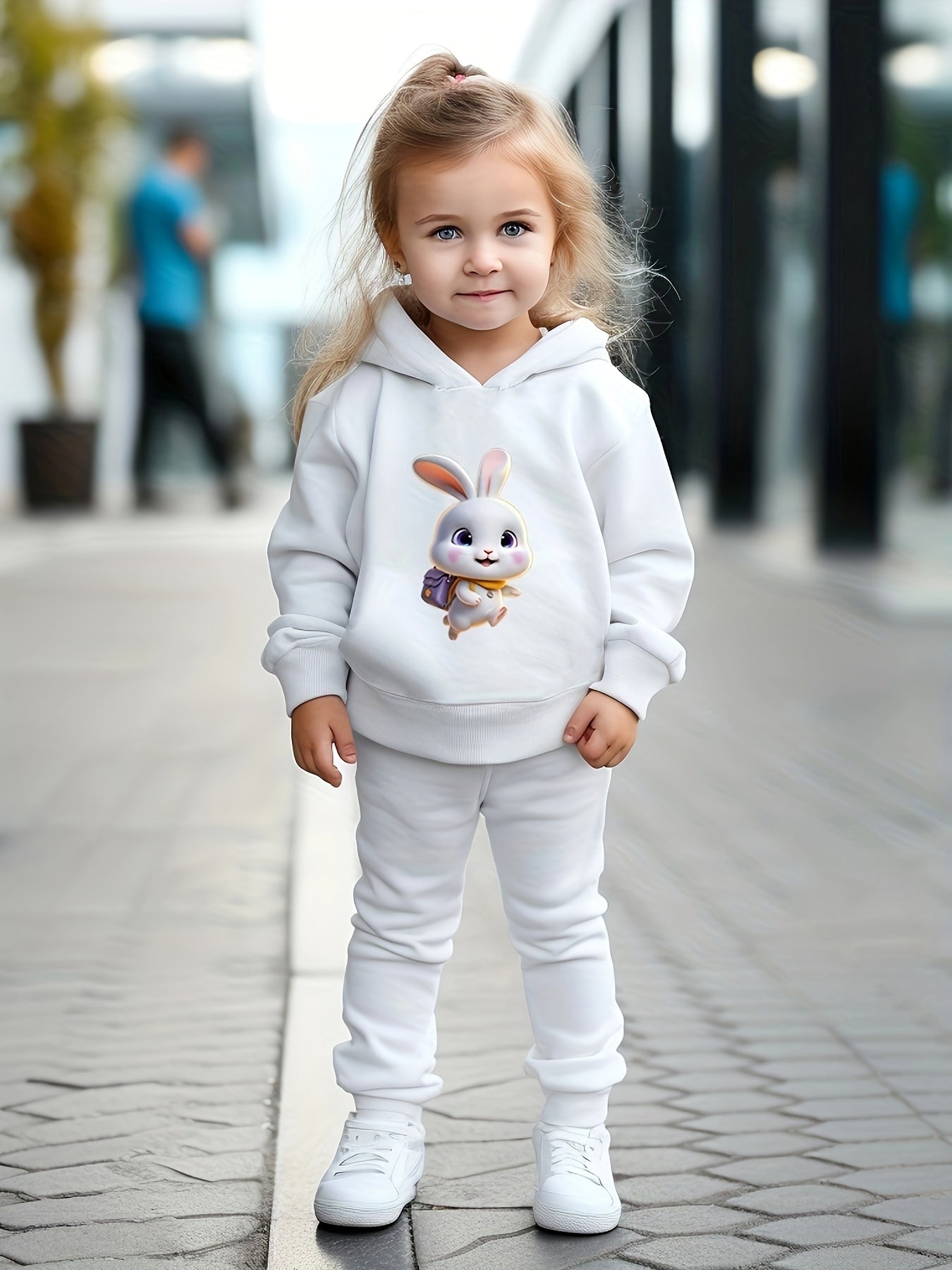 Girls Sweatshirt Sweatpants Set