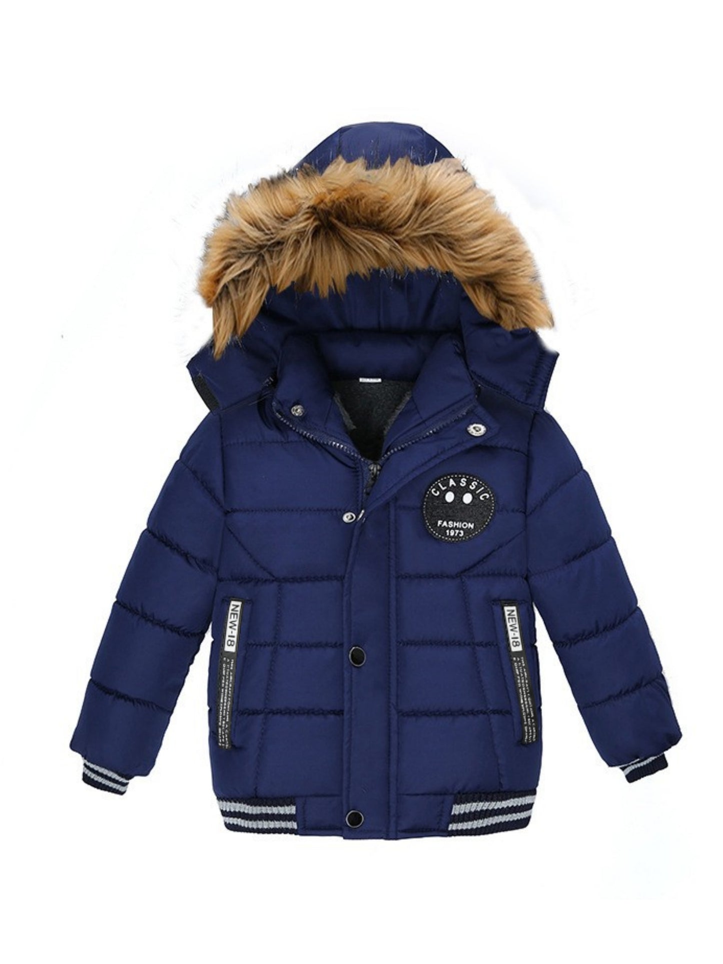 Boys Winter Hooded Coat