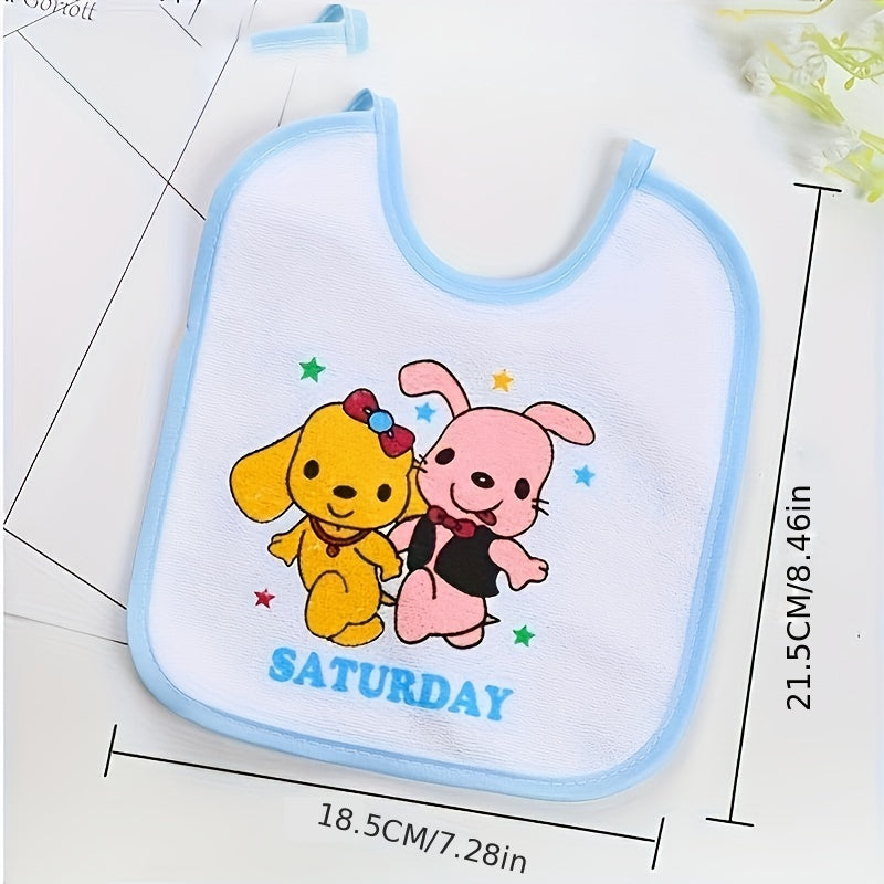 7pcs, Weekly Bibs