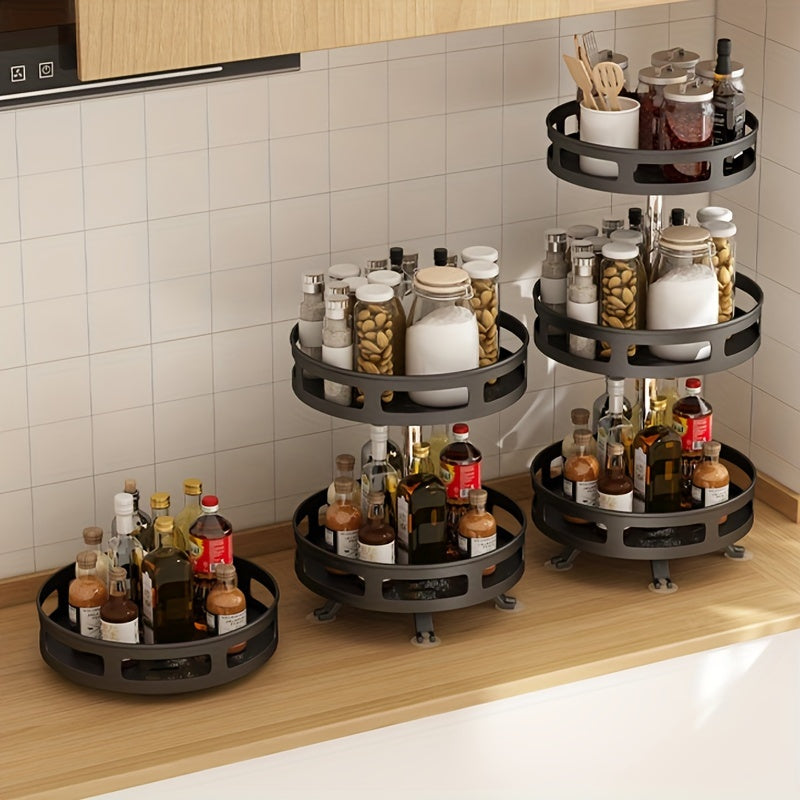 3-Tier Multipurpose Rotating Organizer