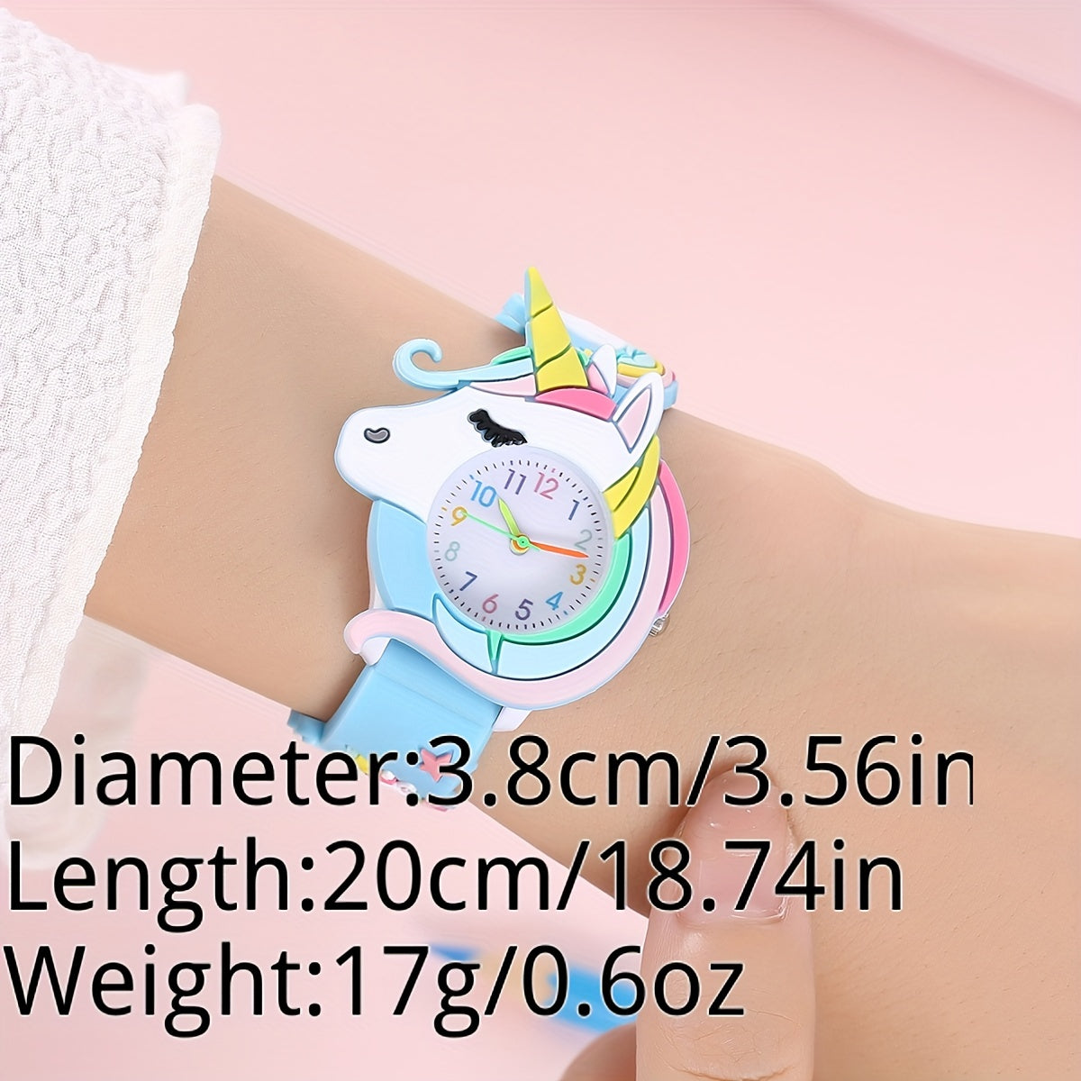 Bezaubernde Cartoon-Armbanduhr aus Silikon für Kinder – Armbanduhren mit farbenfrohen Designs, wasserfest und gut lesbarem Ziffernblatt – perfektes Geschenk für Kinder