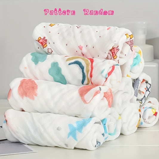 5pcs  Cotton Soft Baby Towels