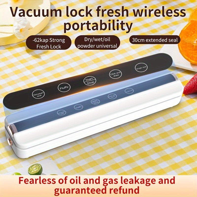 High-Suction Cordless Vacuum Sealer