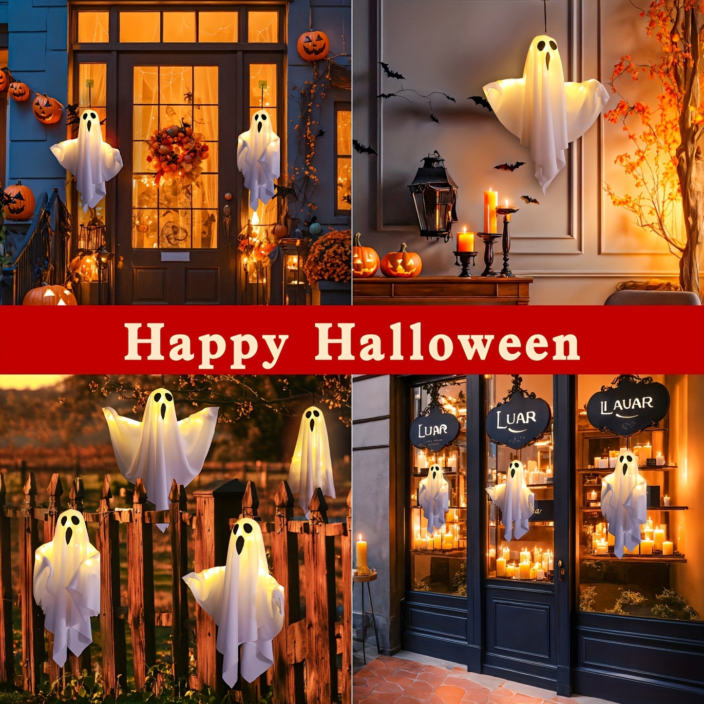 Halloween LED Light with Hanging Rope